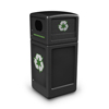Recycle38 Container (Color : Black, Capacity : 38 Gallon Capacity, Quantity : 1 Each)