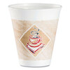 Caf� Design Printed Foam Cups (Size : 12-oz. Size)