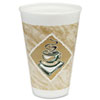 Caf� Design Printed Foam Cups (Size : 16-oz. Size)