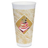 Caf� Design Printed Foam Cups (Size : 20-oz. Size)