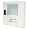 Defibtech Wall Mount Case Alarmed (For Device Type : Defibrillator, Material(s) : Metal, Color(s) : White)