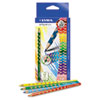 Dixon� LYRA Groove Slim Colored Pencils (Global Product Type : Pencils-Woodcase, Pencil Type : Drawing, Lead Color(s) : Assorted)