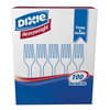 Heavyweight Polystyrene Full-Size Cutlery (Quantity : 100 Pieces per Pack)