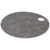 Preferred Heavy-Weight Absorbent Barrel Top Pads (Color: Grey, Quantity : 10 per Case, Diameter : 22 Diameter)