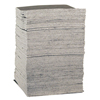 Standard Medium-Weight Oil Absorbent Pads (Color: Grey, Quantity : 100 Pads per Case, Sheet Size: 15 x 19 )
