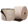 Basic Light-Weight Oil Absorbent Split Rolls (Color: Grey, Quantity : 2 Rolls per Case, Size : Perforated Every 19 )