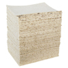 Oil Only Absorbent Pads in a Box (Color: White, Quantity : 100 Pads per Case, Sheet Size: 15 x 19 )