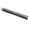 Black Plastic Comb Bindings