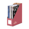 Bankers Box� Decorative Solid Magazine File (Magazine Files Type : Desktop, Global Product Type : Magazine Files-Desktop, Width : 4 in)