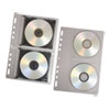 Vinyl CD/DVD Protector Sheets for Three-Ring Binders