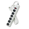 Six-Outlet Metal Power Strip