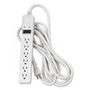 Basic Home/Office 6-Outlet Surge Protectors (Platinum, 15-ft. Power Cord)