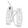 8-Outlet Split Surge Protector with Phone/Fax Protection