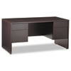 Office Desks: Global Genoa™ Series Double Pedestal Desk