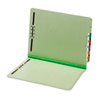 Globe-Weis� End Tab Pressboard Folders with Fasteners (Global Product Type : File Folders-End Tab Fastener, File Folder Type : End Tab Fastener, Size : Letter)