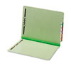 Globe-Weis� End Tab Pressboard Folders with Fasteners (Global Product Type : File Folders-End Tab Fastener, File Folder Type : End Tab Fastener, Size : Letter)