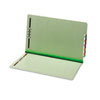 Globe-Weis� End Tab Pressboard Folders with Fasteners (Global Product Type : File Folders-End Tab Fastener, File Folder Type : End Tab Fastener, Size : Legal)