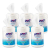hand sanitizing wipes: GOJO - PURELL® Alcohol Formulation Sanitizing Wipes