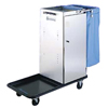 Geerpres Escort&reg; Stainless Steel Housekeeping Cart GPS 3651