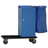 Geerpres Escort&reg; Epoxy Coated Housekeeping Cart GPS 3656