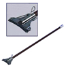 Featherweight� Vinyl Covered Aluminum Mop Handle With Electroplated Holder (Diameter : 1 1/8 Overall Diameter, Size : 60 L, Quantity : 1 Each)