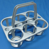 Bottle Caddy (Color : Gray Plastic, Quantity : 1 Each)