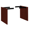 Laminate Slab Base (Color: Mahogany, Material: Wood)