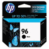 Hewlett Packard HP&reg; C8767WN (HP 96) Ink, 860 Page-Yield, Black HEW C8767WN140