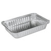Oblong Aluminum Container & Lids (Quantity : 500 Containers per Case)