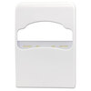 Toilet Seat Cover Dispenser (Color: White, Quantity : 1 Each, Material(s): Plastic)