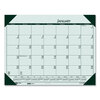 EcoTONES� Monthly Desk Pad Calendar (Woodland Green)