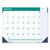 Express Track Monthly Desk Pad Calendar (13-Month Format, January-January)