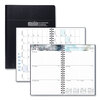 Weekly Appointment Book, Ruled One Week Per Spread (Black, 5 x 8 Page Size)