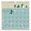 Illustrated Wall Calendar (12 x 12)