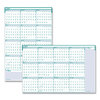 Express Track Reversible/Erasable Yearly Wall Calendar (24 x 37)