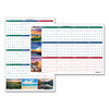 Earthscapes Reversible/Erasable Yearly Wall Calendar