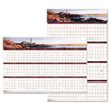 House of Doolittle� Earthscapes� Coastline Scenes Reversible/Erasable Yearly Wall Calendar (Global Product Type : Calendars-Wall, Sheet Size : 24 x 37, Page Color/Theme : Multi-Color)