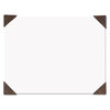 White Doodle Desk Pad