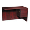 10500 Series �L� Workstation: 66 x 30 Single Pedestal Desk, 48 x 24 Return