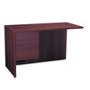 10500 Series �L� Workstation: 66 x 30 Single Pedestal Desk, 48 x 24 Return