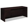 10500 Series Single Pedestal Credenza, Credenza with Lateral File