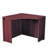 10500 Series Curved Corner Workstation, Curved Returns