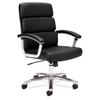 HON basyx VL103 Executive Mid-Back Leather Chair HVL103.SB11