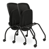 HON basyx VL302 Nesting Guest/Training Mesh Chair HVL302.MM10