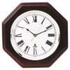 Chicago Lighthouse Octagon Mahogany Quartz Clock (Global Product Type : Clocks-Wall, Time Format : Standard, Power Source(s) : 1 AA Battery (Sold Separately))