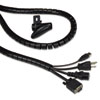 Innovera Innovera&reg; Cable Organizer Coiled Tube IVR 39905
