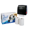 Kimberly Clark Professional SCOTT&reg; SLIMROLL Hand Towel Starter Kit - Smoke KCC 31700