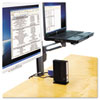 Kensington� Column Mount Notebook-Monitor Dual Arm (Global Product Type : AV Mounts, Arms and Hardware, Mounting : Dual Monitor, For Monitors (Size, Weight) : Up to 20 , up to 20 lb)