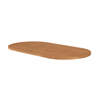 Racetrack Laminate Top (Color: Harvest, Medium Oak, Material: Laminate Wood)