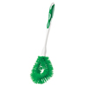 Angled Bowl Brushes (Color : Green White Fill, Quantity : 12 per Case)